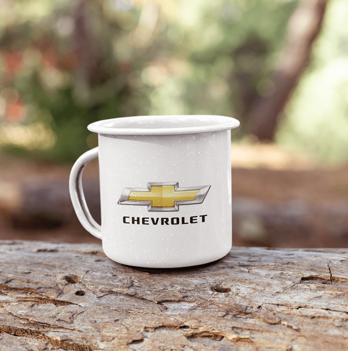Chevrolet emalje kopp