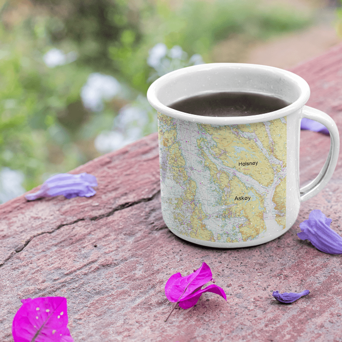 Kopp sjøkart Askøy