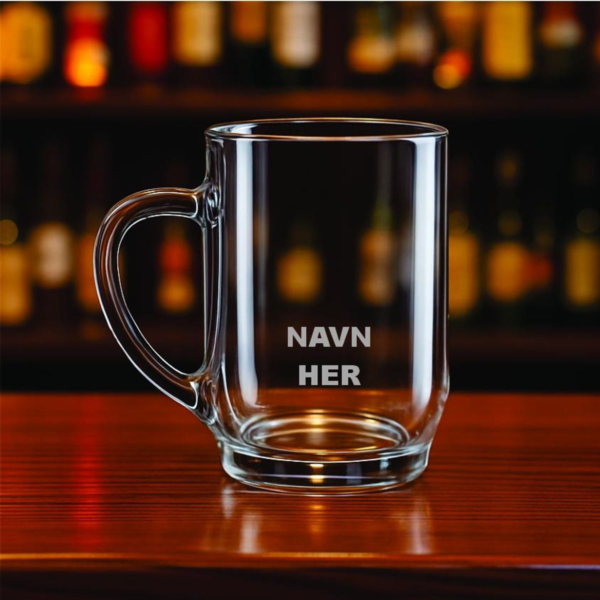 Ølkrus med personlig navn