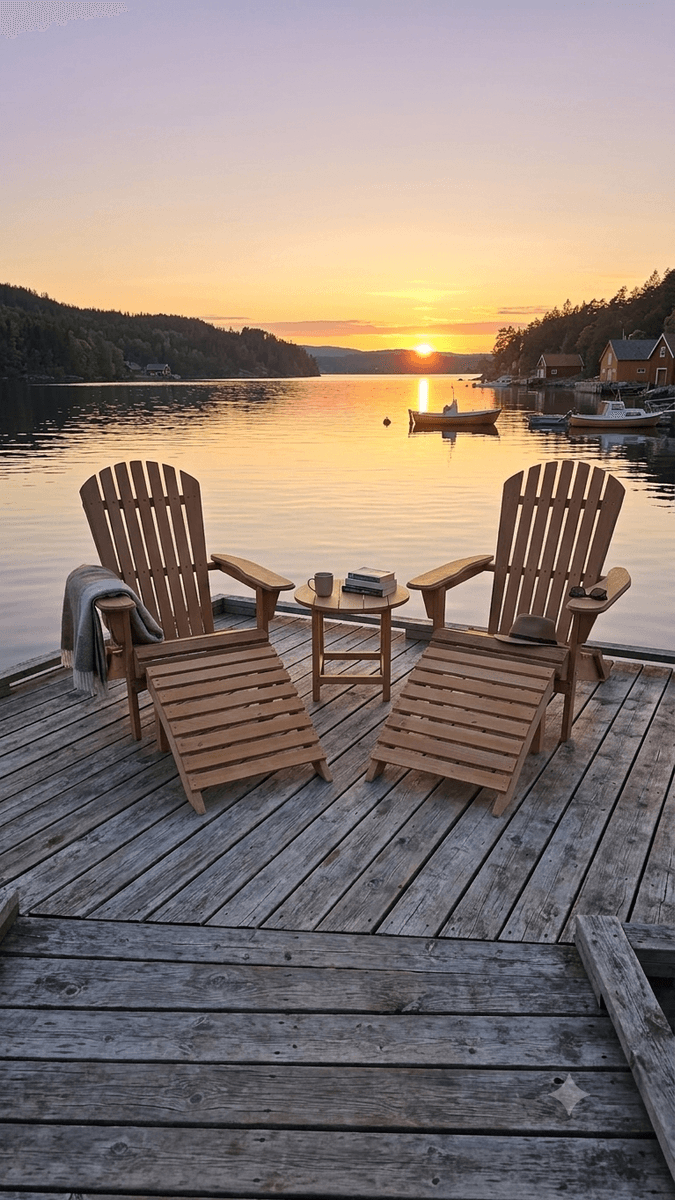 Woods adirondack sammenleggbar